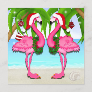 Pink Flamingo Fun Einladung #holidayZ