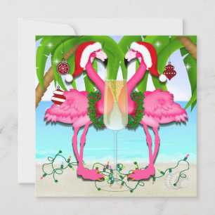 Pink Flamingo Fun Einladung #holidayZ
