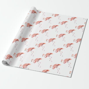Pink Flamingo Geschenkpapier