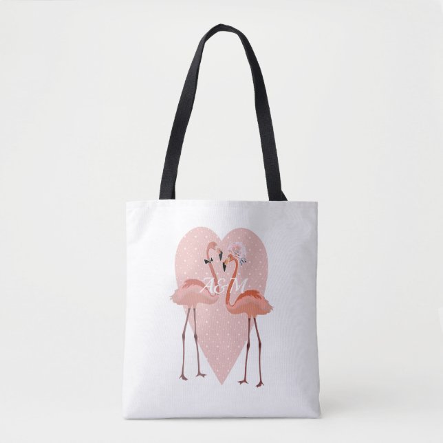 Pink Flamingo Liebe (Vorderseite)
