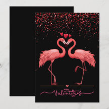 Pink Flamingo Liebe - Valentinstag Be