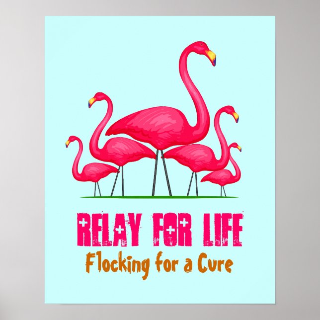 Pink Flamingo Lingo Poster (Vorne)