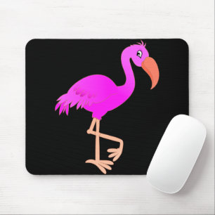 Pink Flamingo Mouse Pad - Benutzerdefinierte Farbe Mousepad