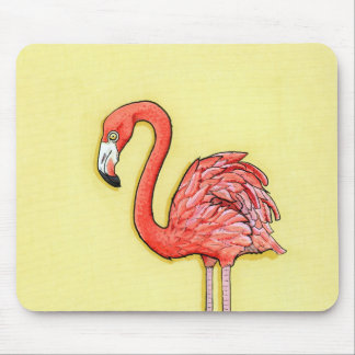 Pink Flamingo Mousepad