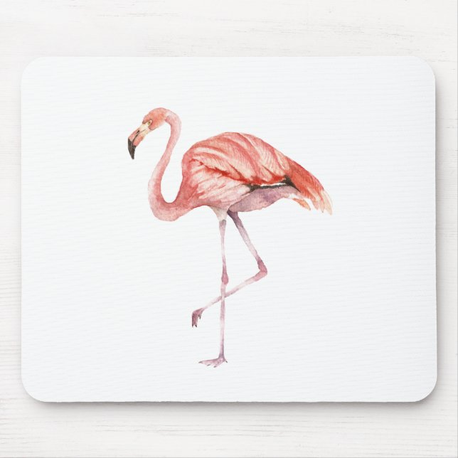 Pink Flamingo Mousepad (Vorne)
