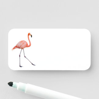 Pink Flamingo Namensschild