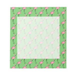 Pink Flamingo Notepad Geschenk Notizblock