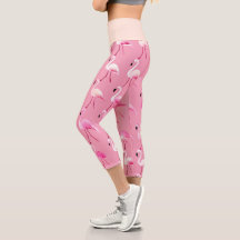 Pink Flamingo Paradise Wasserfarben Muster