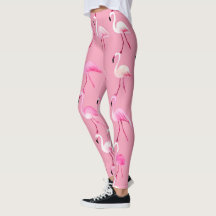 Pink Flamingo Paradise Wasserfarben Muster