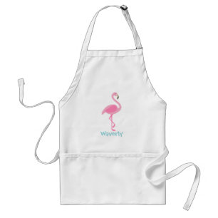 Pink Flamingo Personalisierte Schürze
