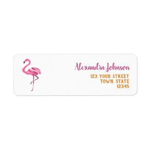 Pink Flamingo Rücksendeadresse