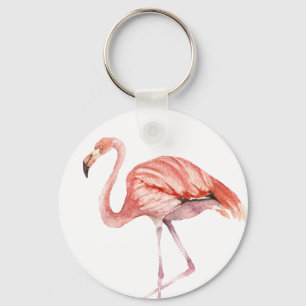Pink Flamingo Schlüsselanhänger