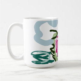 Pink flamingo set kaffeetasse