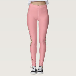 Pink Flamingo Spandex Leggings
