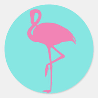 Pink Flamingo Sticker