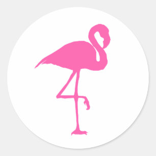 Pink Flamingo Stickers