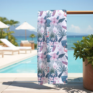 Pink Flamingo Strandtuch