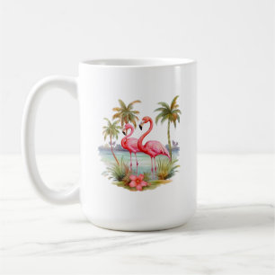 Pink Flamingo Tasse