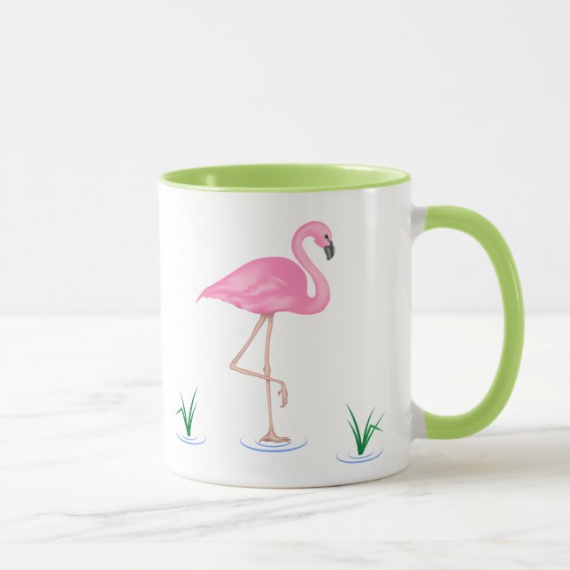 Pink Flamingo Tasse (Rechts)