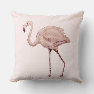 Pink Flamingo Throw Kissen