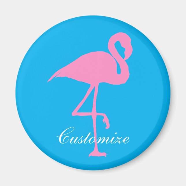 Pink Flamingo Thunder_Cove Magnet (Vorne)