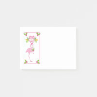 Pink Flamingo Tropical Christmas