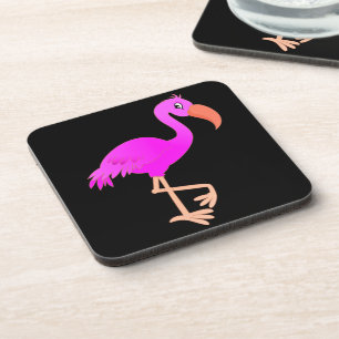 Pink Flamingo Untersetzer - Ihre Farben