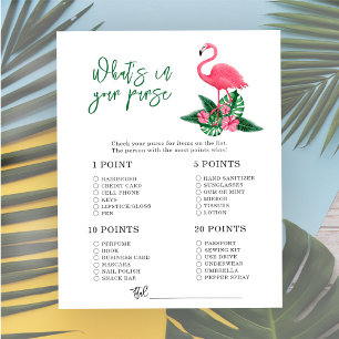 Pink flamingo - Was in der Handtasche Ihrer Babydu