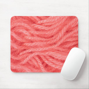 Pink Flamingo Yarn Mousepad