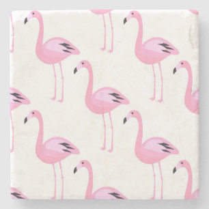 Pink Flamingos 2 2 Steinuntersetzer