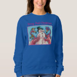 PINK FLAMINGOS MACHEN SNOWMAN, FUNNY CHRISTMAS VÖG SWEATSHIRT<br><div class="desc">FLAMINGOS MACHEN PINK SNOWMEN. ADORABLE "MERRY PINK CHRISTMAS" FERIEN SWEATSHIRT *Anpassen ... . Weitere Farben,  Stile,  Geschlechter Susan Brack Designs</div>