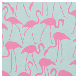 Pink Flamingos Muster Stoff