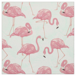 Pink Flamingos Muster Stoff