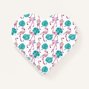 Pink Flamingos Notizbuch