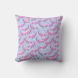 Pink Flamingos Throw Kissen