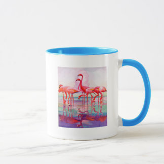Pink Flamingos von Francis Lee Jaques Tasse