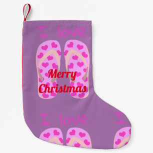 Pink Flip Flops Thunder_Cove Kleiner Weihnachtsstrumpf