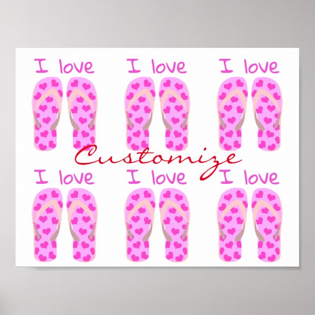 Pink Flip Flops Thunder_Cove Poster (Vorne)