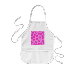 Pink-flippiges Retro Muster Kinderschürze