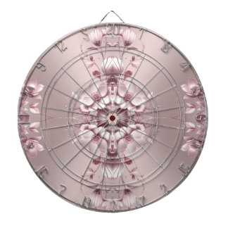 Pink Floral Dartboard Dartscheibe