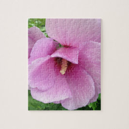 Pink Floral Fotografie Puzzle