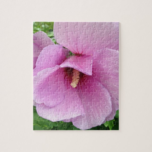 Pink Floral Fotografie Puzzle (Vertikal)
