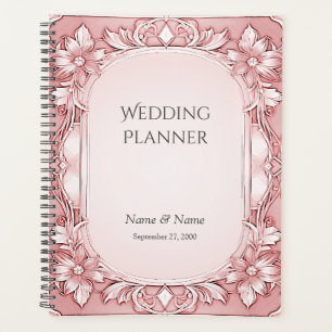 Pink Floral Frame Plane Planer