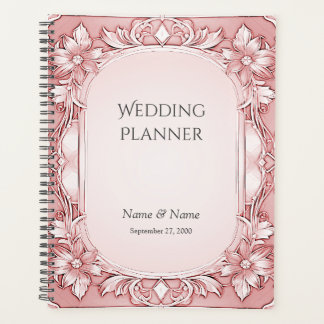 Pink Floral Frame Plane Planer