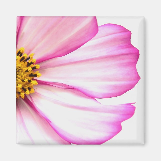 Pink Floral Magnet (Vorne)