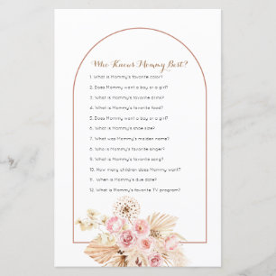 Pink Floral Pampas Grass, der Mommy Best Game kenn