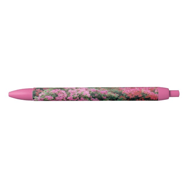 Pink Floral Pen Kugelschreiber (Vorderseite)