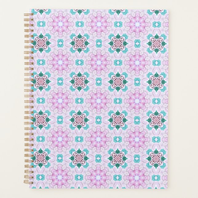 PINK FLORAL PLANER (Vorderseite)