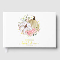 Pink Floral Pumpkin Fall