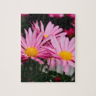 pink floral puzzle